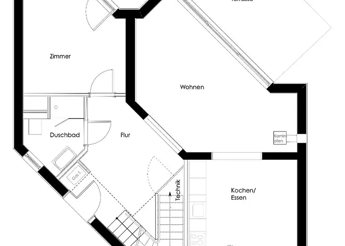 Traumhaus Direkt Am Mit Dachterrasse, Kamin Und Badewanne Сasa de vacaciones